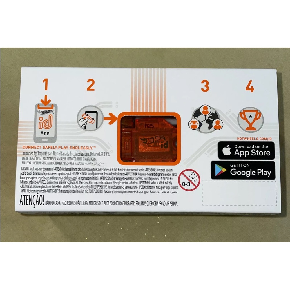 SOLD Hot Wheels id Motosaurus Street Beasts Series 1 #2/5 App Racer - Picture 5 of 6